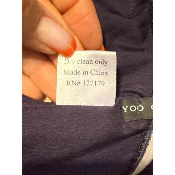 JENNY YOO Aidan Strapless Chiffon Plum Gown ONLY Size 4 - Picture 7 of 16